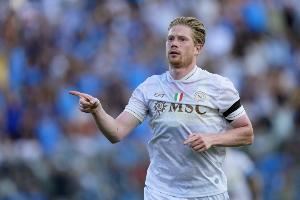 波利塔诺：德布劳内是一位非凡的球员，他是绝对的冠军级选手